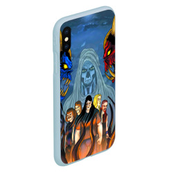 Чехол для iPhone XS Max матовый Metalocalypse Dethklok 1 - фото 2