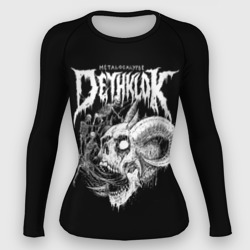 Женский рашгард 3D Metalocalypse Dethklok 1