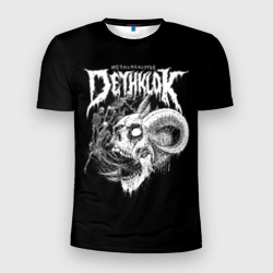 Мужская футболка 3D Slim Metalocalypse Dethklok 1