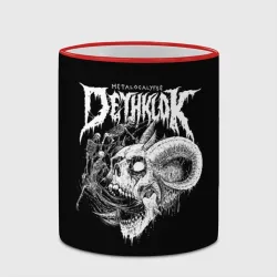 Кружка с полной запечаткой Metalocalypse - Dethklok rock band - фото 2