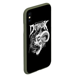Чехол для iPhone XS Max матовый Metalocalypse Dethklok 1 - фото 2