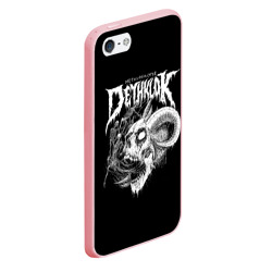 Чехол для iPhone 5/5S матовый Metalocalypse Dethklok 1 - фото 2