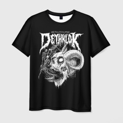 Мужская футболка 3D Metalocalypse (Dethklok) 1