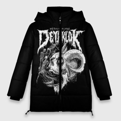 Женская зимняя куртка Oversize Metalocalypse Dethklok 1