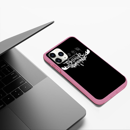 Чехол для iPhone 11 Pro Max матовый Metalocalypse Dethklok 11, цвет малиновый - фото 5