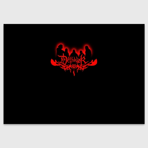 Поздравительная открытка Metalocalypse (Dethklok) 1