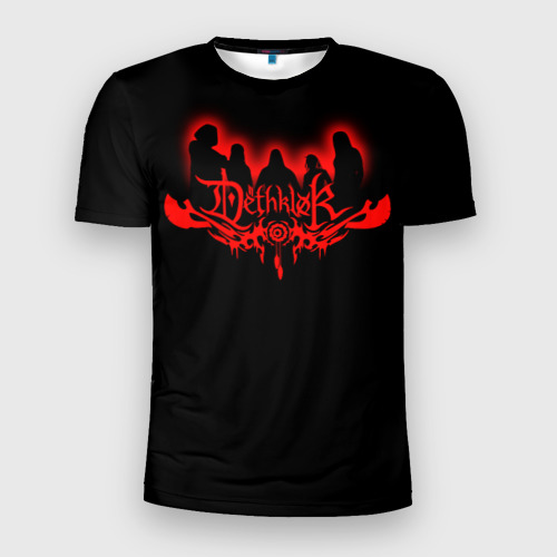 Мужская футболка 3D Slim Metalocalypse (Dethklok) 1