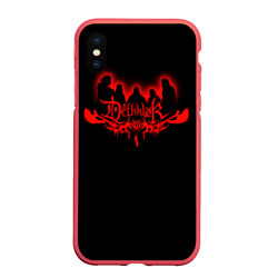 Чехол для iPhone XS Max матовый Metalocalypse (Dethklok) 1