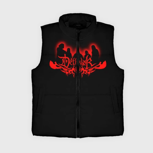 Женский жилет утепленный 3D Metalocalypse (Dethklok) 1