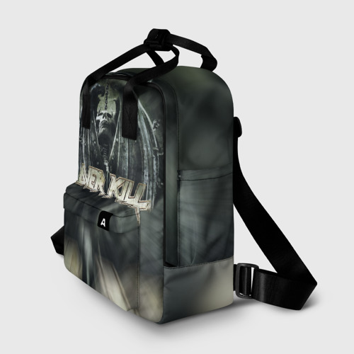 Женский рюкзак 3D с принтом Overkill 5, фото на моделе #1