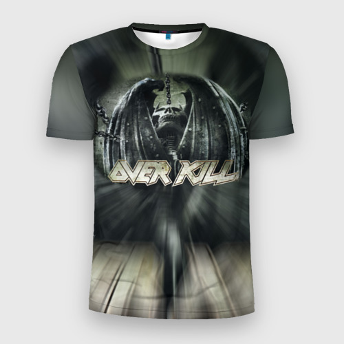 Мужская футболка 3D Slim Overkill 1, цвет 3D печать