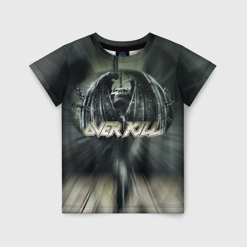 Детская футболка 3D с принтом Overkill 5, вид спереди #2