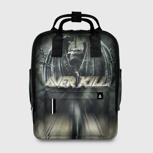 Женский рюкзак 3D с принтом Overkill 5, вид спереди #2