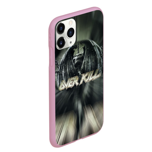 Чехол для iPhone 11 Pro Max матовый Overkill 1, цвет розовый - фото 3