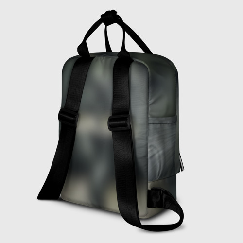 Женский рюкзак 3D с принтом Overkill 5, вид сзади #1