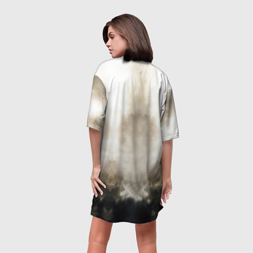 Платье-футболка 3D Nier Automata, цвет 3D печать - фото 4