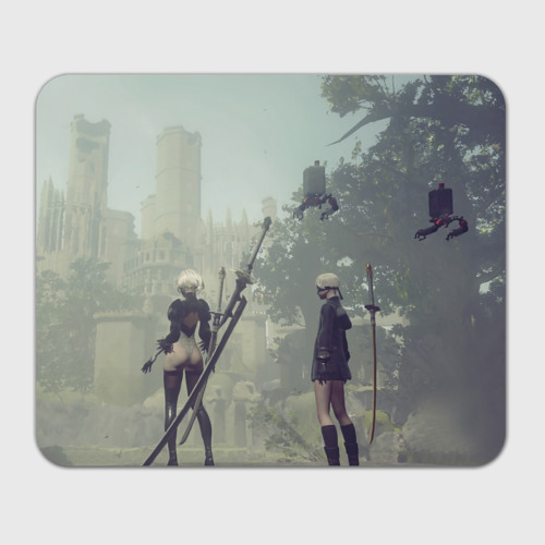 Прямоугольный коврик для мышки Nier automata