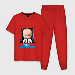 Мужская пижама хлопок Boss Baby