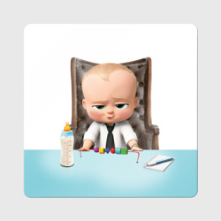 Магнит виниловый Квадрат Boss Baby