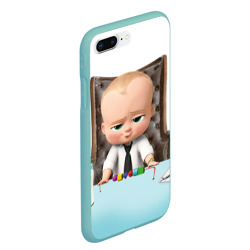 Чехол для iPhone 7Plus/8 Plus матовый Boss Baby - фото 2