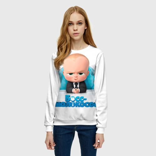 Женский свитшот 3D Boss Baby - фото 3