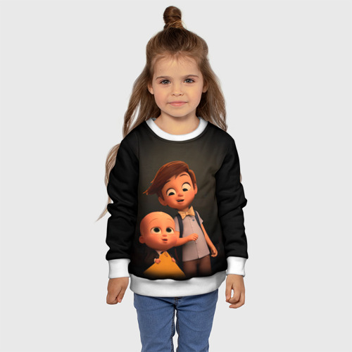 Детский свитшот 3D Boss Baby, цвет 3D печать - фото 7