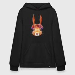 Худи SuperOversize хлопок Белка