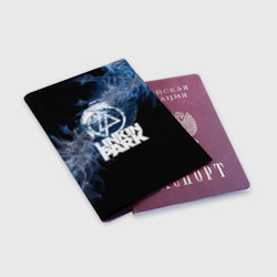 Обложка для паспорта матовая кожа Мотор Linkin Park - фото 2