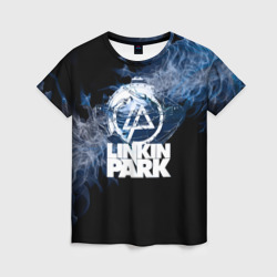 Женская футболка 3D Мотор Linkin Park