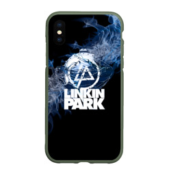 Чехол для iPhone XS Max матовый Мотор Linkin Park