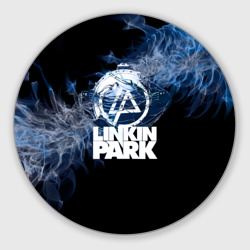 Круглый коврик для мышки Мотор Linkin Park