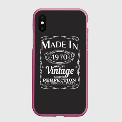 Чехол для iPhone XS Max матовый Сделано в 1970