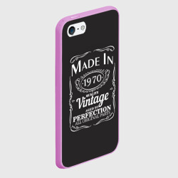 Чехол для iPhone 5/5S матовый Сделано в 1970 - фото 2