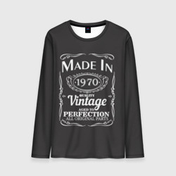 Мужской лонгслив 3D Сделано в 1970
