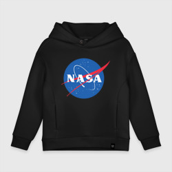 Детское худи Oversize хлопок NASA лого