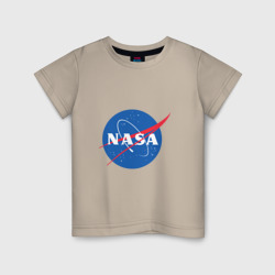 Детская футболка хлопок NASA лого
