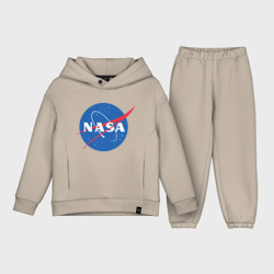 Детский костюм хлопок Oversize NASA лого