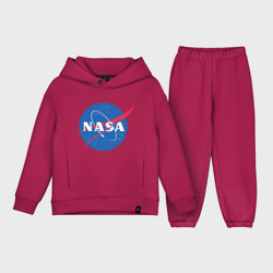 Детский костюм хлопок Oversize NASA лого