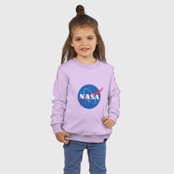 Детский свитшот хлопок NASA лого - фото 2
