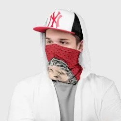Бандана-труба 3D Pop art физик - фото 2
