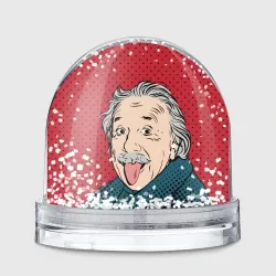 Игрушка Снежный шар Pop art физик