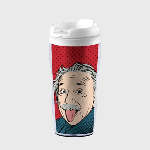 Термокружка-непроливайка Pop art физик