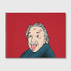 Альбом для рисования Pop art физик