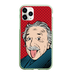 Чехол для iPhone 11 Pro матовый Pop art физик