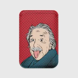 Картхолдер Magsafe магнитный Pop art физик