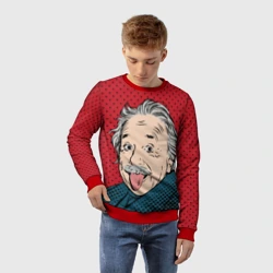 Детский свитшот 3D Pop art физик - фото 2