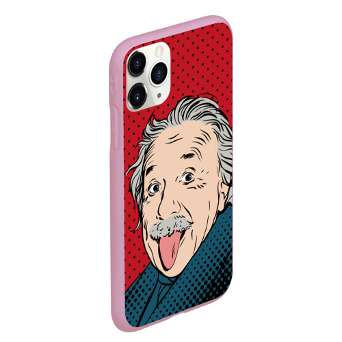 Чехол для iPhone 11 Pro Max матовый Pop art физик, цвет розовый - фото 3