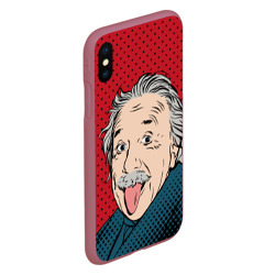 Чехол для iPhone XS Max матовый Pop art физик - фото 2