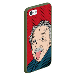 Чехол для iPhone 5/5S матовый Pop art физик - фото 2