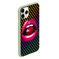 Чехол для iPhone 11 Pro матовый Pop art - фото 2